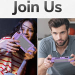 Switch OLED用ゲームハンドル ゲームパッド TPU+PC保護ケース
