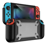 Switch OLED用ゲームハンドル ゲームパッド TPU+PC保護ケース