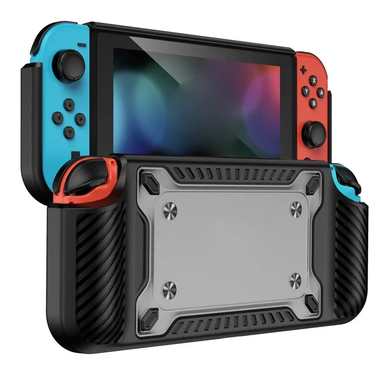 Switch OLED用ゲームハンドル ゲームパッド TPU+PC保護ケース