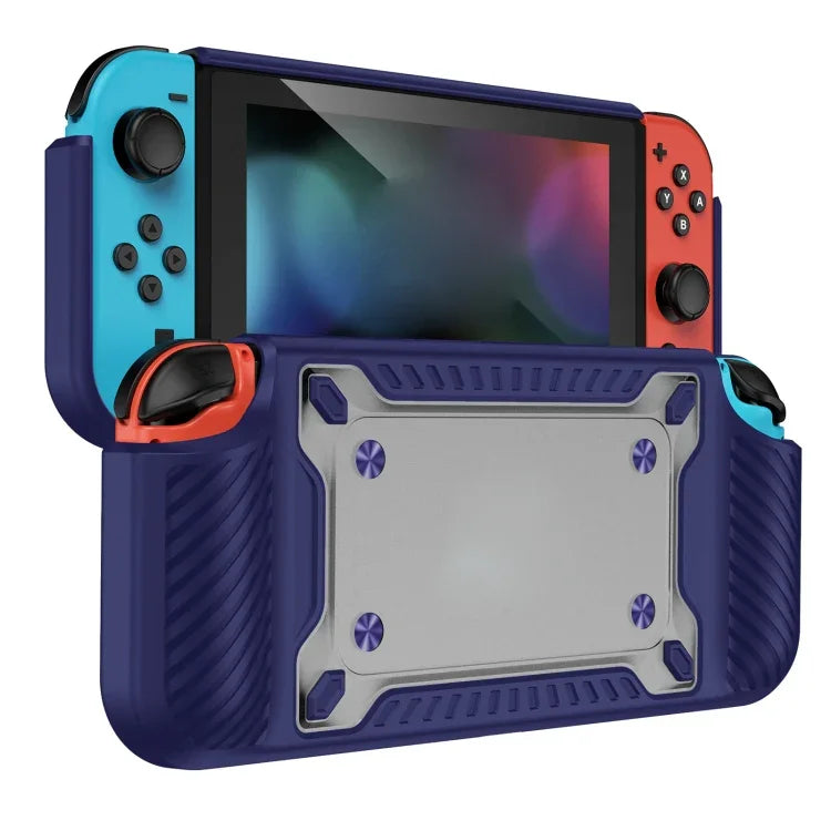 Switch OLED用ゲームハンドル ゲームパッド TPU+PC保護ケース