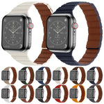 強力マグネットレザーワッチバンド Apple Watchシリーズ用, 7 41mm / 6&SE&5&4 40mm / 3&2&1 38mm, 7 45mm / 6&SE&5&4 44mm / 3&2&1 42mm