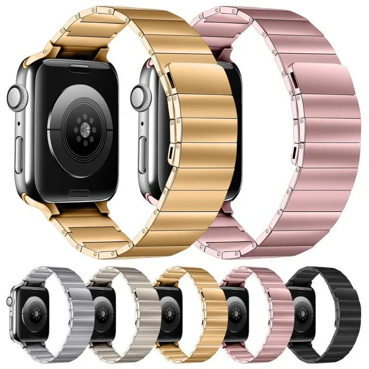 マグネットスチールウォッチバンド Apple Watchシリーズ用, 7 41mm / 6&SE&5&4 40mm / 3&2&1 38mm, 7 45mm / 6&SE&5&4 44mm / 3&2&1 42mm