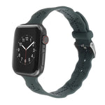 スノーフレークシリコンウォッチバンド Apple Watchシリーズ用, 7 41mm / 6&SE&5&4 40mm / 3&2&1 38mm, 7 45mm / 6&SE&5&4 44mm / 3&2&1 42mm