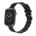 スノーフレークシリコンウォッチバンド Apple Watchシリーズ用, 7 41mm / 6&SE&5&4 40mm / 3&2&1 38mm, 7 45mm / 6&SE&5&4 44mm / 3&2&1 42mm