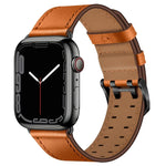 ダブルバックルレザーワッチバンド Apple Watchシリーズ用, 7 41mm / 6&SE&5&4 40mm / 3&2&1 38mm, 7 45mm / 6&SE&5&4 44mm / 3&2&1 42mm