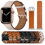ダブルバックルレザーワッチバンド Apple Watchシリーズ用, 7 41mm / 6&SE&5&4 40mm / 3&2&1 38mm, 7 45mm / 6&SE&5&4 44mm / 3&2&1 42mm