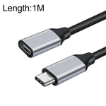 10Gbps USB-C / Type-C オス-メス充電データ転送延長ケーブル、25cm、50cm、1m、2m