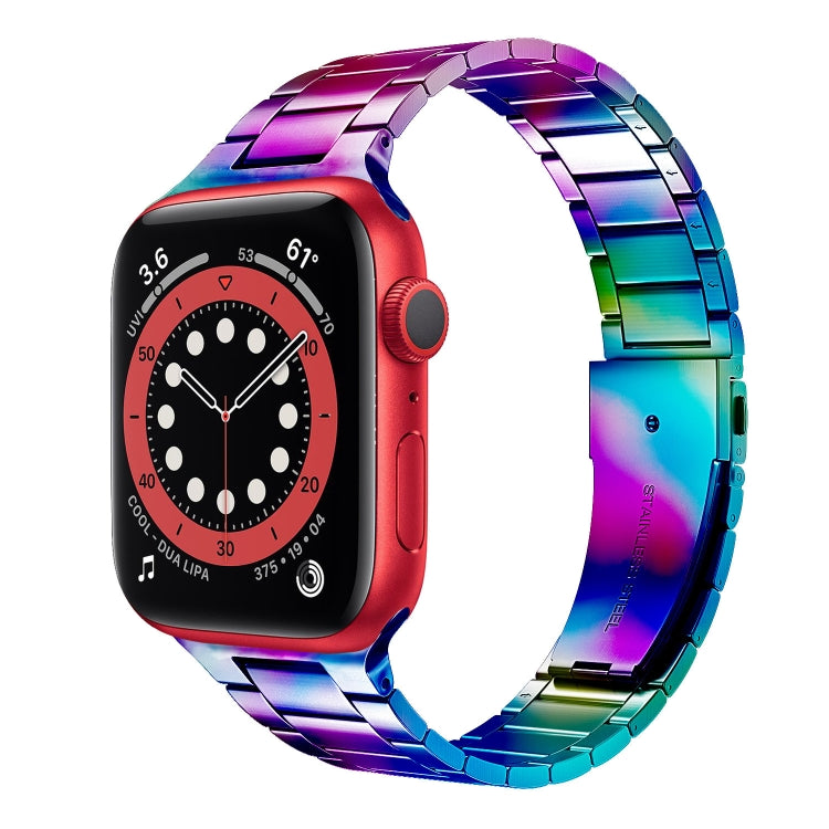 スモールウエストステンレススチールウォッチバンド Apple Watchシリーズ用, 7 41mm / 6&SE&5&4 40mm / 3&2&1 38mm, 7 45mm / 6&SE&5&4 44mm / 3&2&1 42mm
