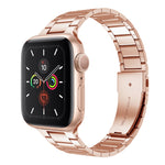 スモールウエストステンレススチールウォッチバンド Apple Watchシリーズ用, 7 41mm / 6&SE&5&4 40mm / 3&2&1 38mm, 7 45mm / 6&SE&5&4 44mm / 3&2&1 42mm