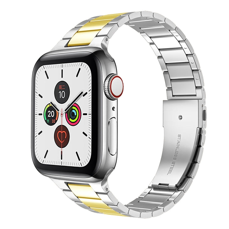 スモールウエストステンレススチールウォッチバンド Apple Watchシリーズ用, 7 41mm / 6&SE&5&4 40mm / 3&2&1 38mm, 7 45mm / 6&SE&5&4 44mm / 3&2&1 42mm