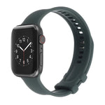 スクエアバックルシリコンウォッチバンド Apple Watchシリーズ用, 7 41mm / 6&SE&5&4 40mm / 3&2&1 38mm, 7 45mm / 6&SE&5&4 44mm / 3&2&1 42mm