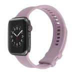 スクエアバックルシリコンウォッチバンド Apple Watchシリーズ用, 7 41mm / 6&SE&5&4 40mm / 3&2&1 38mm, 7 45mm / 6&SE&5&4 44mm / 3&2&1 42mm