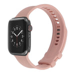 スクエアバックルシリコンウォッチバンド Apple Watchシリーズ用, 7 41mm / 6&SE&5&4 40mm / 3&2&1 38mm, 7 45mm / 6&SE&5&4 44mm / 3&2&1 42mm