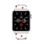 スクエアバックル透明ウォッチバンド Apple Watchシリーズ用 7 41mm / 6&SE&5&4 40mm / 3&2&1 38mm、7 45mm / 6&SE&5&4 44mm / 3&2&1 42mm