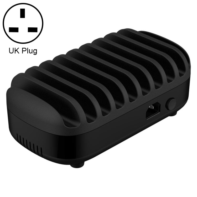 ORICO DUK-10P-DX 120W 5V 2.4A 10ポート USB充電ステーション、AUプラグ、EUプラグ、USプラグ、UKプラグ
