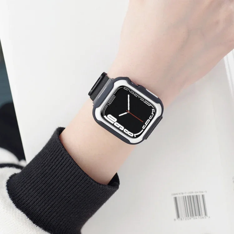 着脱式ツートーンウォッチケース Apple Watchシリーズ用, 7 41mm / 6&SE&5&4 40mm, 7 45mm / 6&SE&5&4 44mm