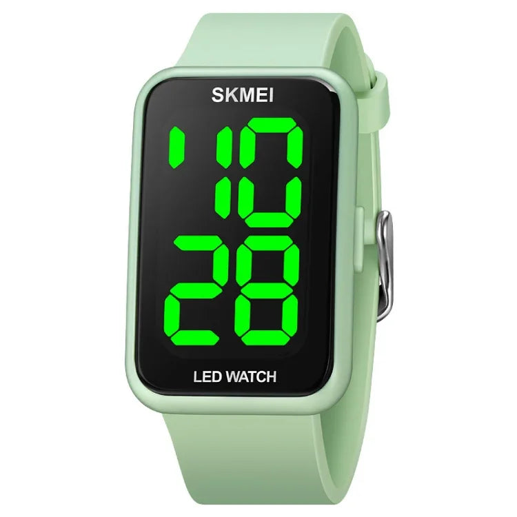 SKMEI 1873 PUストラップ 防水LED電子時計