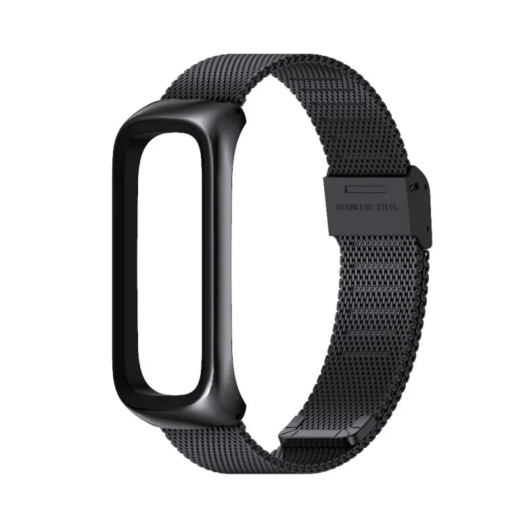 MIJOBS ミラノバックル ステンレススチールウォッチバンド、Samsung Galaxy Fit 2用