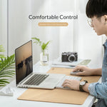 ORICO両面マウスパッド、サイズ：200x300mm、コルク＋コーヒー、コルク＋ピンクPU、コルク＋グレーPU