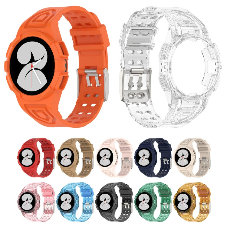 シリコン一体型ウォッチバンド、Samsung Galaxy Watch4 40mm用、Samsung Galaxy Watch4 44mm用