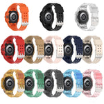 シリコン一体型ウォッチバンド、Samsung Galaxy Watch4 40mm用、Samsung Galaxy Watch4 44mm用