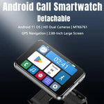 S999 2.88インチ TFT画面 4Gスマートウォッチ、Android 11 4GB+64GB