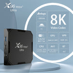 H96 Max+ Ultra 4GB+32GB Amlogic S905X4 8KスマートTVボックス Android 11.0 メディアプレーヤー、4GB+32GB、UKプラグ、4GB+32GB、USプラグ、4GB+32GB、EUプラグ、4GB+32GB、AUプラグ