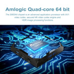 H96 Max+ Ultra 4GB+64GB Amlogic S905X4 8KスマートTVボックス Android 11.0 メディアプレーヤー、4GB+64GB、AUプラグ、4GB+64GB、EUプラグ、4GB+64GB、USプラグ、4GB+64GB、UKプラグ
