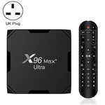 H96 Max+ Ultra 4GB+64GB Amlogic S905X4 8KスマートTVボックス Android 11.0 メディアプレーヤー、4GB+64GB、AUプラグ、4GB+64GB、EUプラグ、4GB+64GB、USプラグ、4GB+64GB、UKプラグ