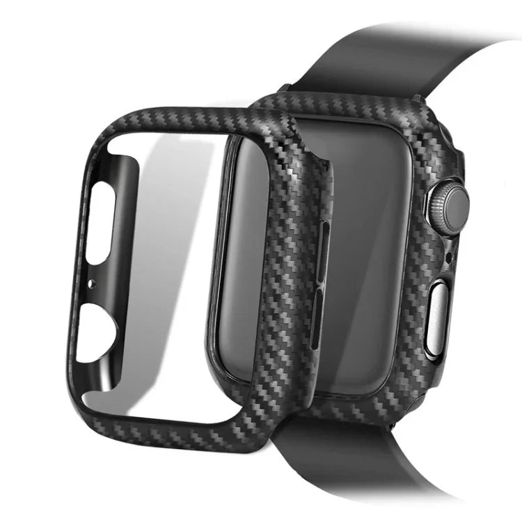 PCカーボンファイバーフレームウォッチケース Apple Watchシリーズ9 / 8 / 7 41mm用, Apple Watchシリーズ9 / 8 / 7 45mm用