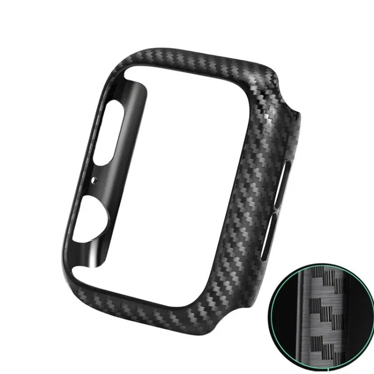 PCカーボンファイバーフレームウォッチケース Apple Watchシリーズ9 / 8 / 7 41mm用, Apple Watchシリーズ9 / 8 / 7 45mm用