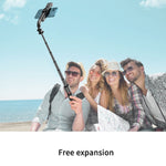 L12D Bluetoothリモコン着脱式フィルライト三脚セルフィースティックスマホホルダー、L12D