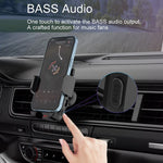 C1 カー Bluetooth 5.0 MP3 プレーヤー FM トランスミッター エアアウトレット用携帯ホルダー, C1