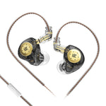 KZ-EDX PRO ダイナミックHiFiインイヤースポーツ音楽ヘッドホン、マイク付き、マイクなし