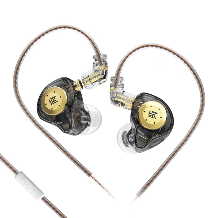 KZ-EDX PRO ダイナミックHiFiインイヤースポーツ音楽ヘッドホン、マイク付き、マイクなし