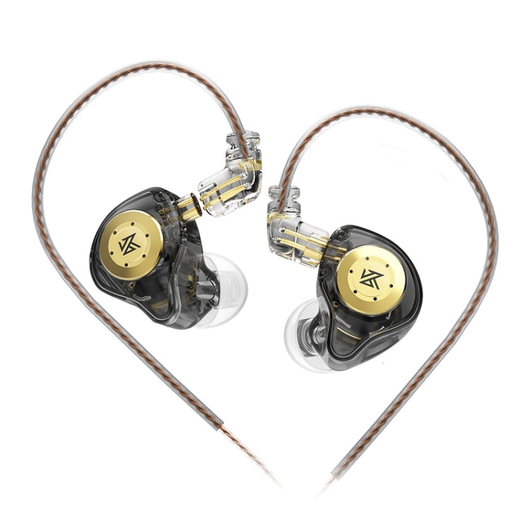 KZ-EDX PRO ダイナミックHiFiインイヤースポーツ音楽ヘッドホン、マイク付き、マイクなし
