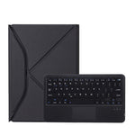 Z11B-A ペンスロット タッチパッド Bluetoothキーボード レザータブレットケース、iPad Pro 11 2021/2020/2018用、iPad Air 11 2025 / 2024 / Air 5 / Air 4用、iPad 10.2 2021/2020/2019用