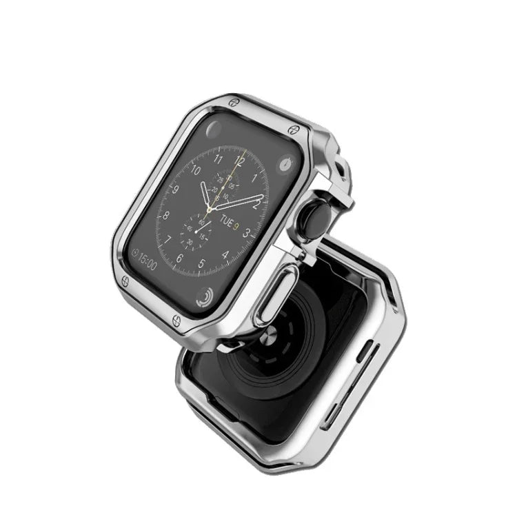 TPUフレームウォッチケース Apple Watchシリーズ9 / 8 / 7 41mm用, Apple Watchシリーズ9 / 8 / 7 45mm用, Apple Watchシリーズ6 & SE & 5 & 4 44mm用, Apple Watchシリーズ6 & SE & 5 & 4 40mm用, Apple Watchシリーズ3 & 2 & 1 42mm用