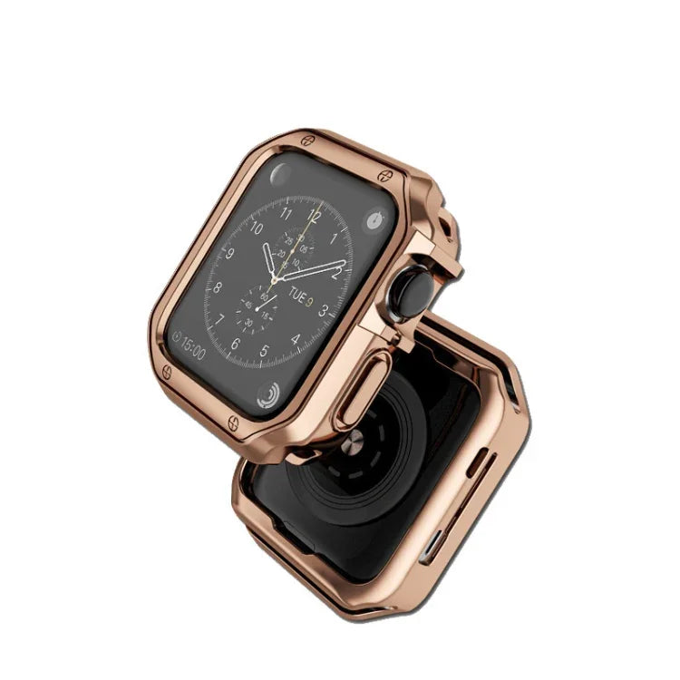 TPUフレームウォッチケース Apple Watchシリーズ9 / 8 / 7 41mm用, Apple Watchシリーズ9 / 8 / 7 45mm用, Apple Watchシリーズ6 & SE & 5 & 4 44mm用, Apple Watchシリーズ6 & SE & 5 & 4 40mm用, Apple Watchシリーズ3 & 2 & 1 42mm用