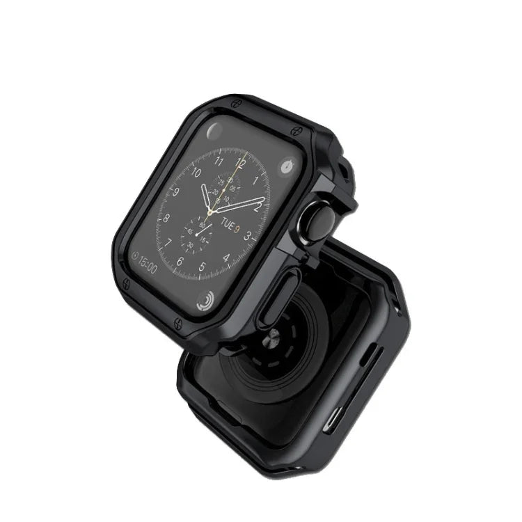 TPUフレームウォッチケース Apple Watchシリーズ9 / 8 / 7 41mm用, Apple Watchシリーズ9 / 8 / 7 45mm用, Apple Watchシリーズ6 & SE & 5 & 4 44mm用, Apple Watchシリーズ6 & SE & 5 & 4 40mm用, Apple Watchシリーズ3 & 2 & 1 42mm用