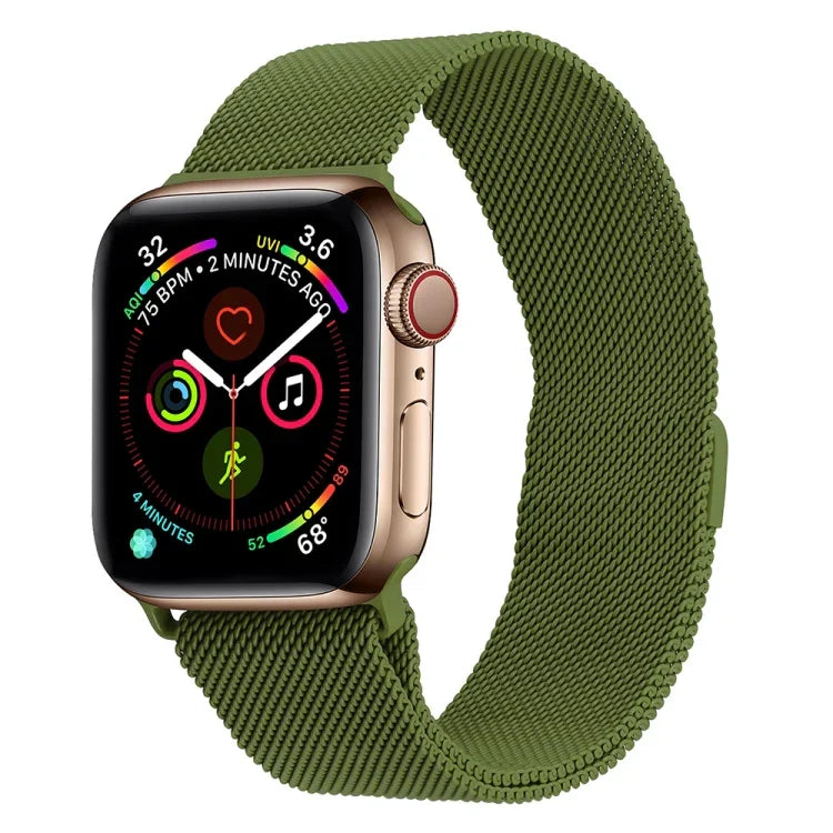 ミラネーゼステンレススチールウォッチバンド Apple Watchシリーズ用, 7 45mm / 6&SE&5&4 44mm / 3&2&1 42mm, 7 41mm / 6&SE&5&4 40mm / 3&2&1 38mm