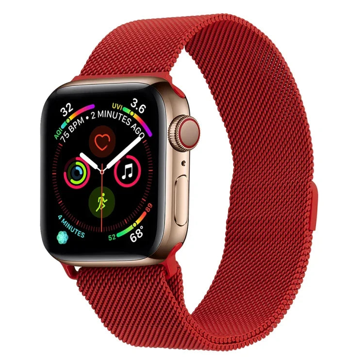 ミラネーゼステンレススチールウォッチバンド Apple Watchシリーズ用, 7 45mm / 6&SE&5&4 44mm / 3&2&1 42mm, 7 41mm / 6&SE&5&4 40mm / 3&2&1 38mm