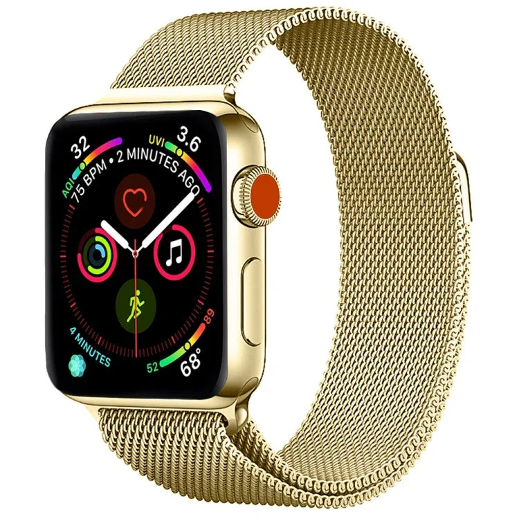 ミラネーゼステンレススチールウォッチバンド Apple Watchシリーズ用, 7 45mm / 6&SE&5&4 44mm / 3&2&1 42mm, 7 41mm / 6&SE&5&4 40mm / 3&2&1 38mm