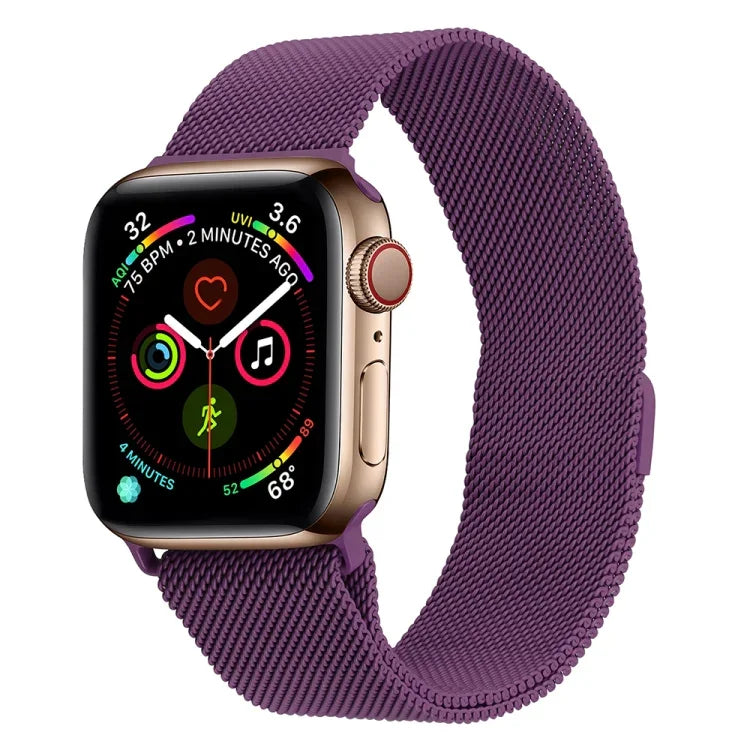 ミラネーゼステンレススチールウォッチバンド Apple Watchシリーズ用, 7 45mm / 6&SE&5&4 44mm / 3&2&1 42mm, 7 41mm / 6&SE&5&4 40mm / 3&2&1 38mm