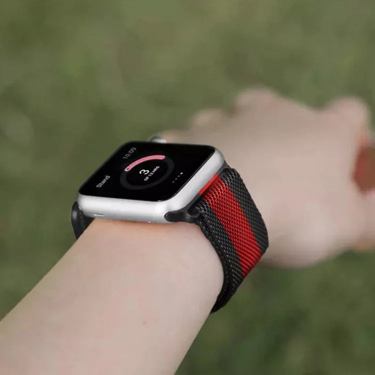 ミラネーゼステンレススチールウォッチバンド Apple Watchシリーズ用, 7 45mm / 6&SE&5&4 44mm / 3&2&1 42mm, 7 41mm / 6&SE&5&4 40mm / 3&2&1 38mm