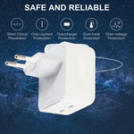 PD 50W デュアルUSB-C / Type-Cポート充電器、PD 50W EUプラグ、PD 50W USプラグ
