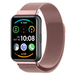 For Huawei Watch Fit 2 Milan Magnetic Stainless Steel Watch Band