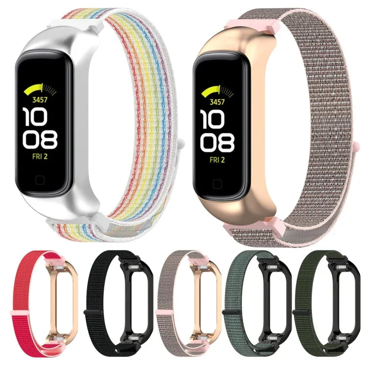 Samsung Galaxy Fit 2 SM-R220用 ナイロンループウォッチバンド