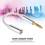 ZS0156 Balanced Inter-conversion Audio Cable, 4.4 Balance Male to 3.5 Stereo Female, 4.4 Balanced Male to 3.5 Balanced Female, 4.4 Balanced Male to 2.5 Balanced Female, 2.5 Balance Male to 3.5 Stereo Female, 3.5 Stereo Male to 4.4 Balance Female       ...