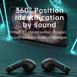 Sanag H2S PRO ステレオノイズリダクションワイヤレスBluetoothゲームイヤホン